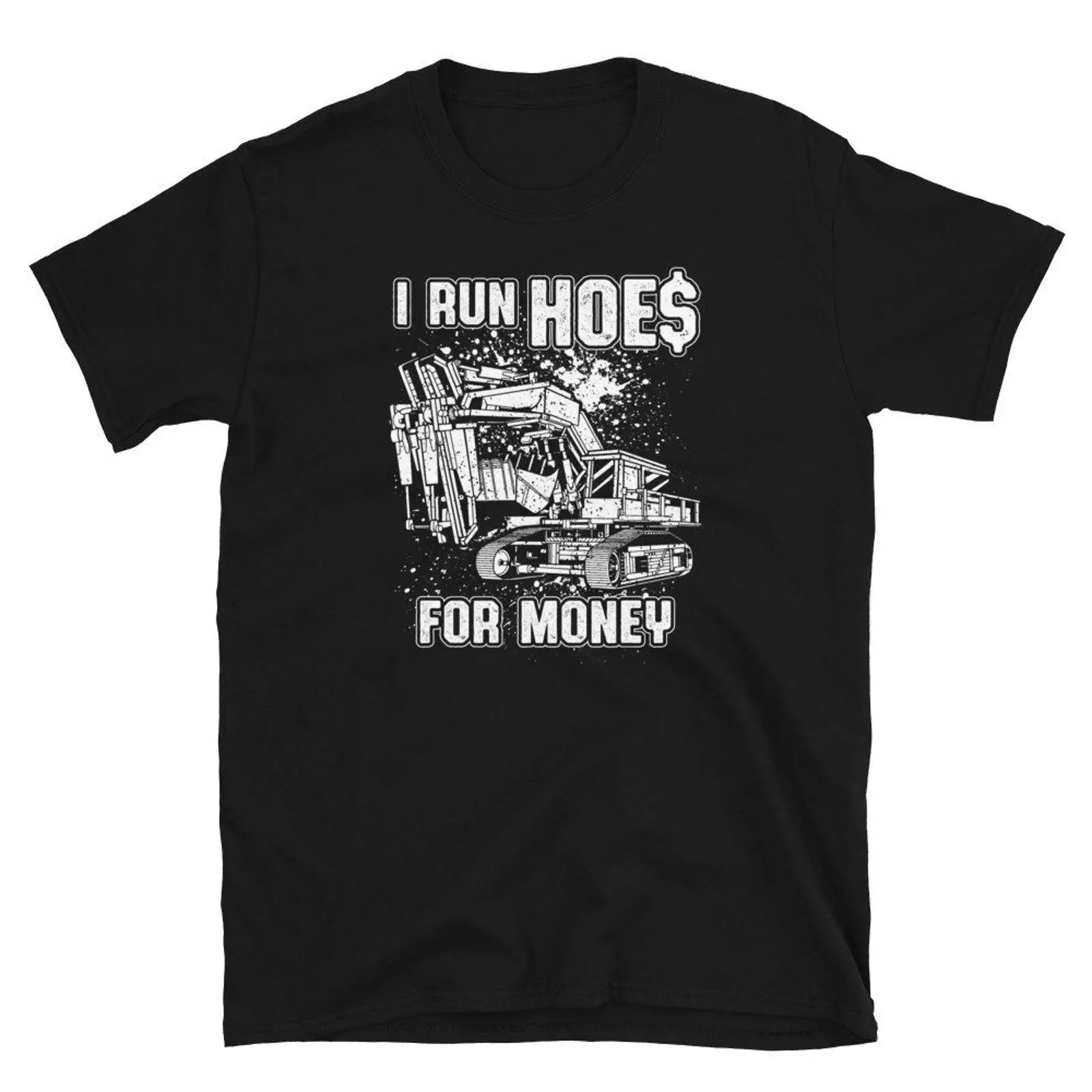 Heavy Equipment Operations - تي شيرت I Run Hoes For