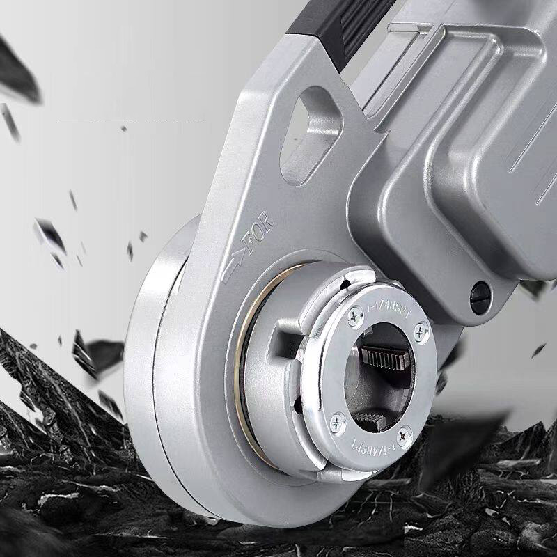 Pipe Threading Machine - ماكينة تسنين الأنابيب بالبطارية الليثيومية، طراز