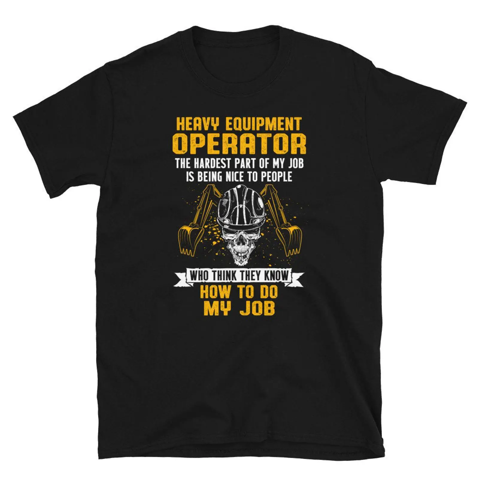 Heavy Equipment Operations - تي شيرت بطبعة مشغل المعدات الثقيلة،