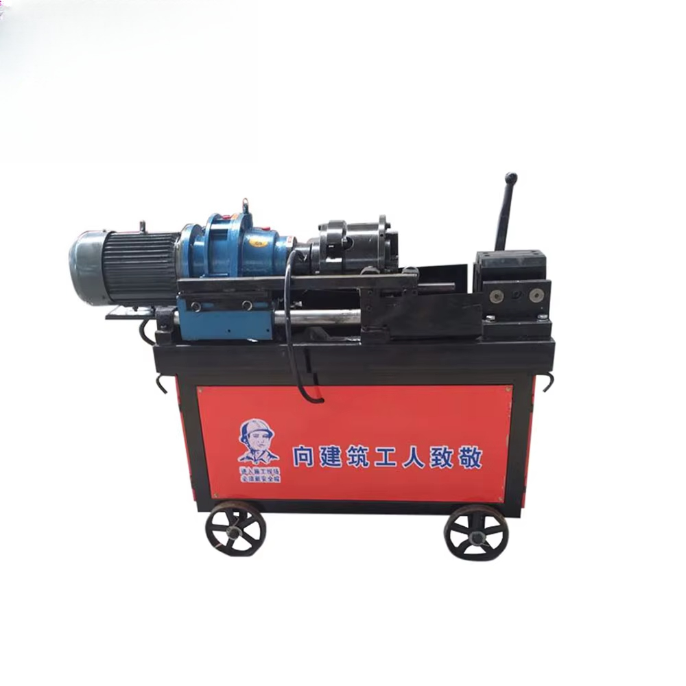Pipe Threading Machine - ماكينة لف الخيوط المحمولة لقضبان التقوية،