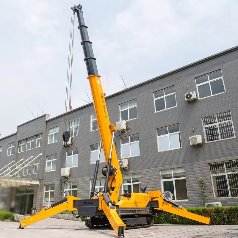 رافعة عنكبوتية صغيرة كهربائية  - مراجعة Heavy Equipment Electrical وسعره