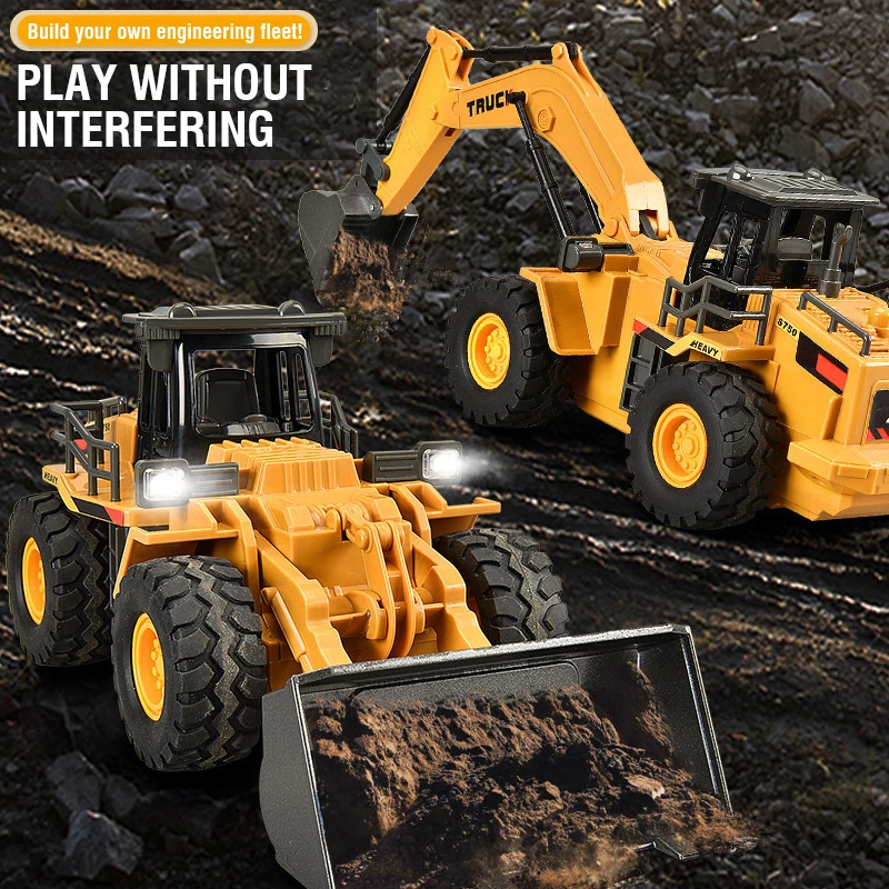 2.4G سبيكة التحكم عن بعد حفارة - مراجعة Heavy Equipment Operation وسعره