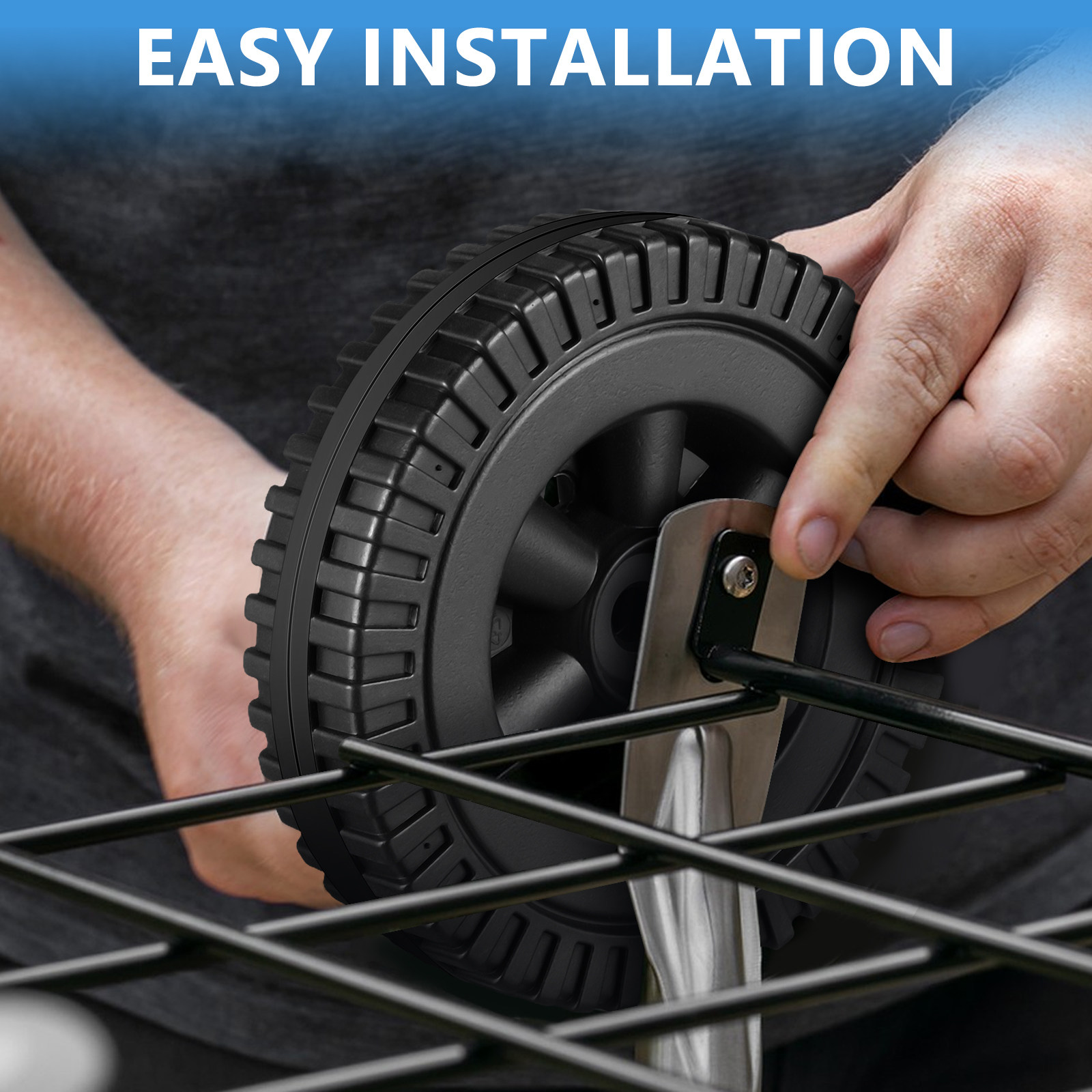 عجلتان للشواء مقاس 6 بوصات، قط - مراجعة Heavy Equipment Tires وسعره