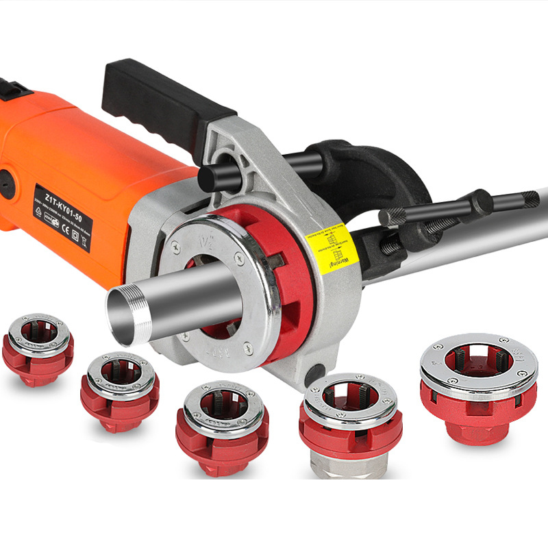 ماكينة خيوط الأنابيب الكهربائي - مراجعة Pipe Threading Machine وسعره