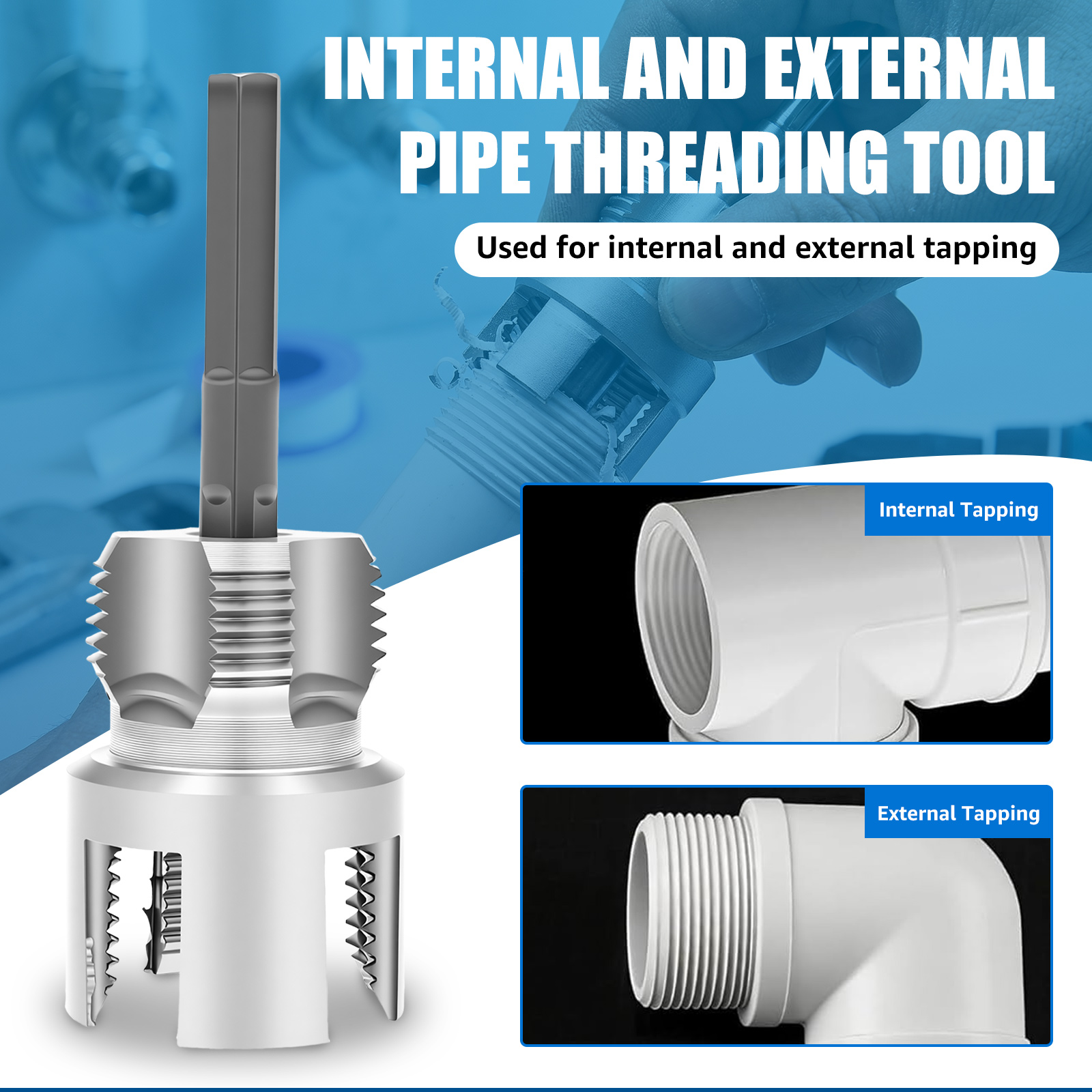 أداة قطع أنابيب المياه 4 في 1، - مراجعة Pipe Threading Machine وسعره