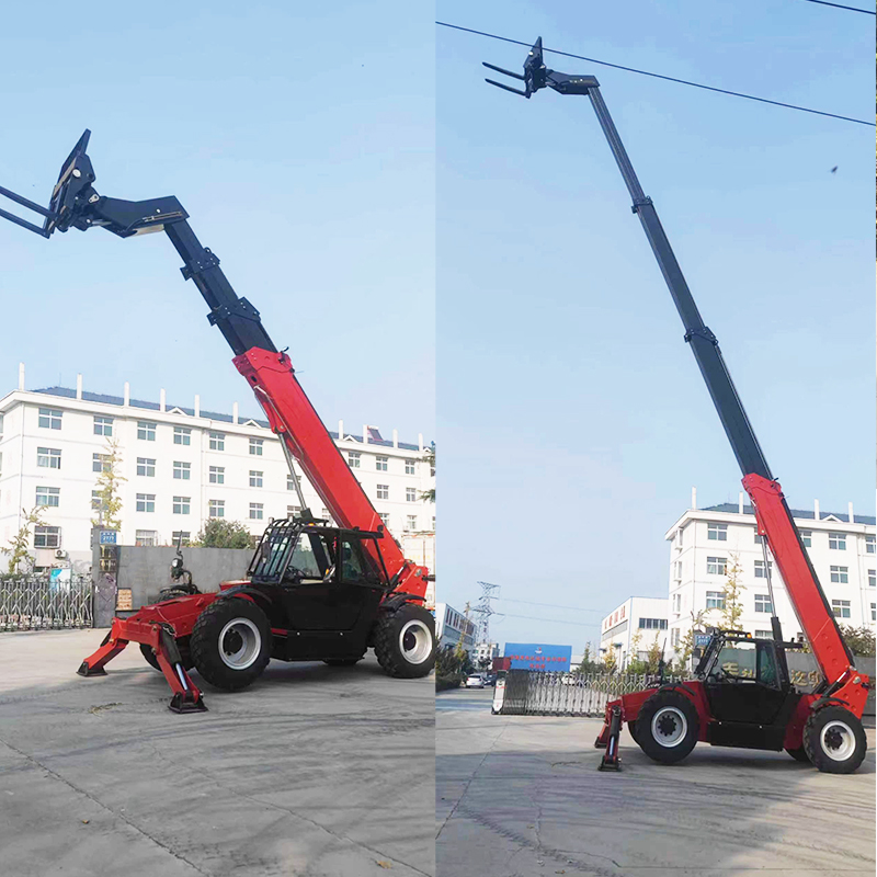 رافعة شوكية صينية جديدة بحمولة - مراجعة Telescopic Handler Boom وسعره
