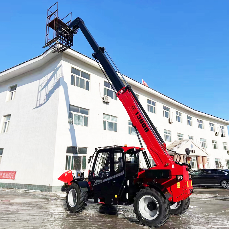 رافعة تلسكوبية تعمل بالديزل لج - مراجعة Telescopic Handler Boom وسعره
