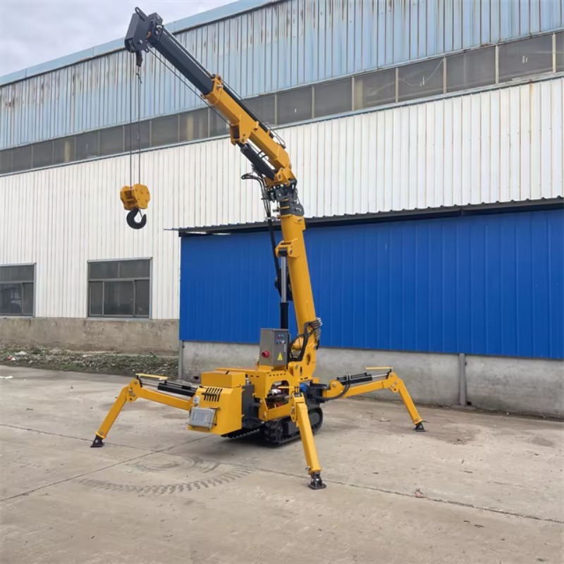 رافعة عنكبوتية صغيرة مدمجة تعم - مراجعة Heavy Equipment Electrical وسعره