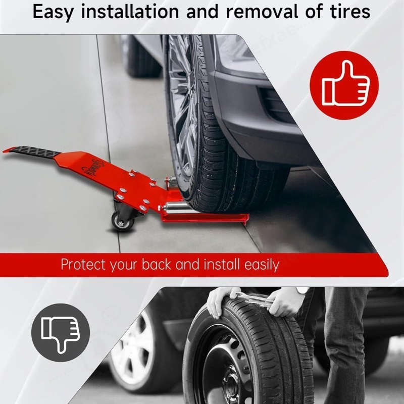 رافعة إطارات محمولة شديدة التح - مراجعة Heavy Equipment Tires وسعره