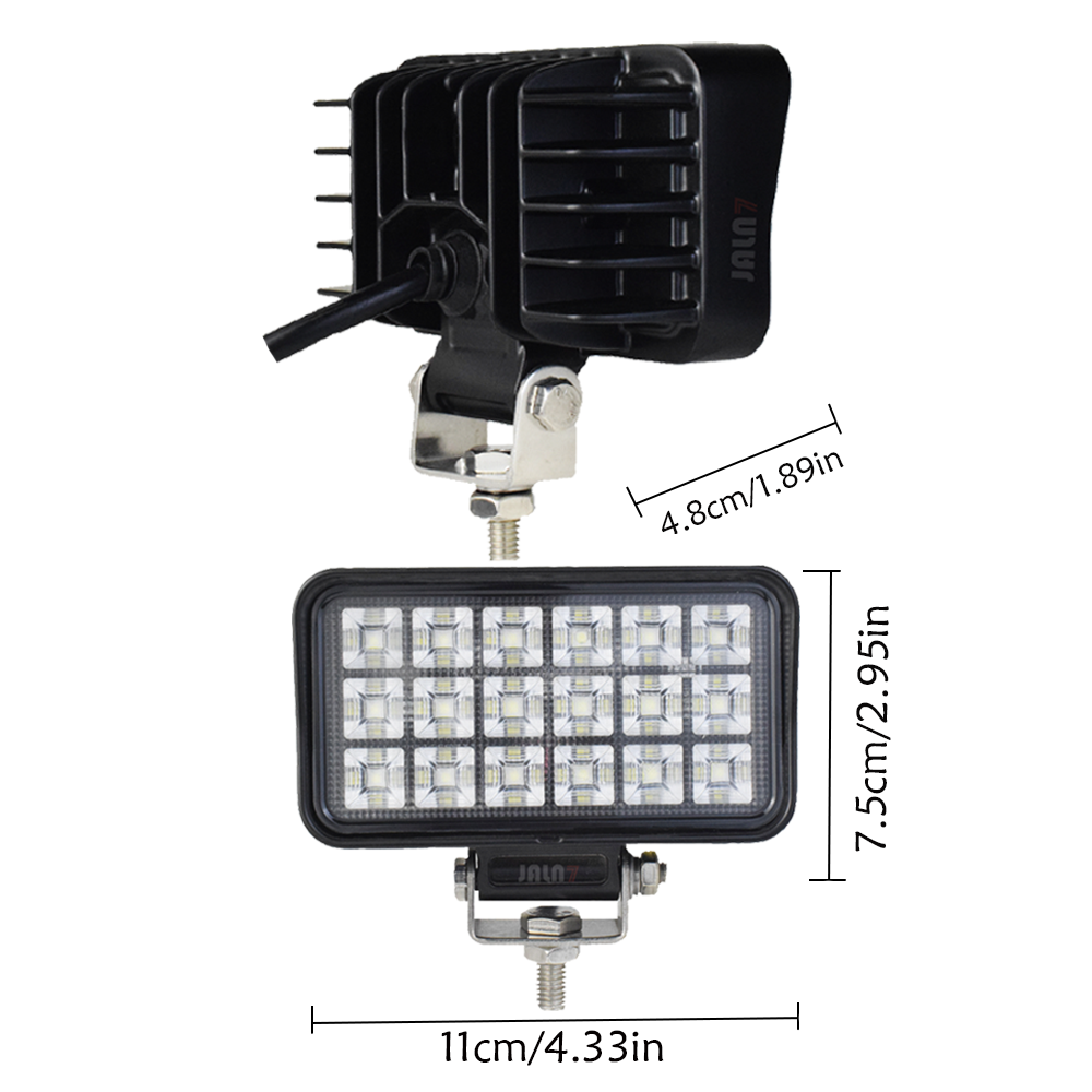 مصباح عمل LED من JALN7 للرافعا - مراجعة Heavy Equipment Work وسعره