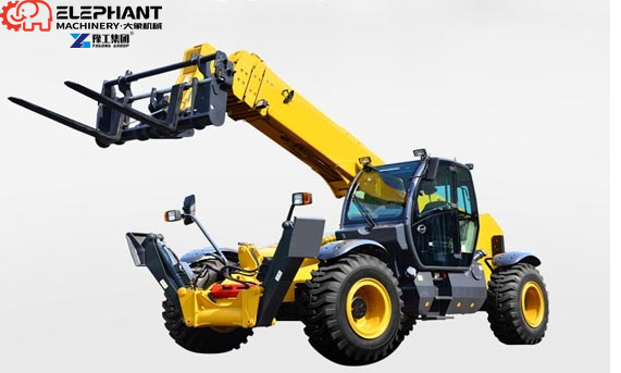 رافعة تلسكوبية دوارة لجميع الت - مراجعة Telescopic Handler Boom وسعره