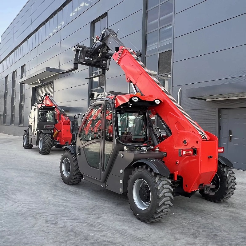 رافعة تلسكوبية مخصصة تعمل بالد - مراجعة Telescopic Handler Boom وسعره
