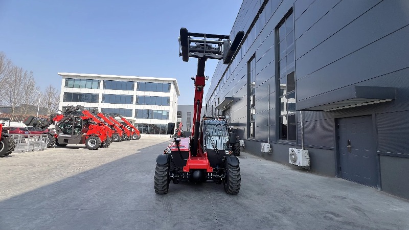 رافعة تلسكوبية مخصصة تعمل بالد - مراجعة Telescopic Handler Boom وسعره