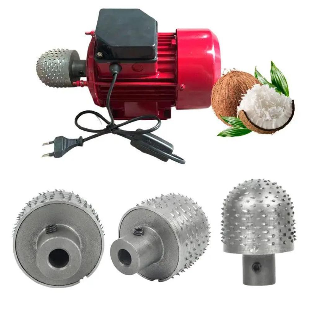 ماكينة تقطيع جوز الهند الكهربا - مراجعة Heavy Equipment Grinder وسعره