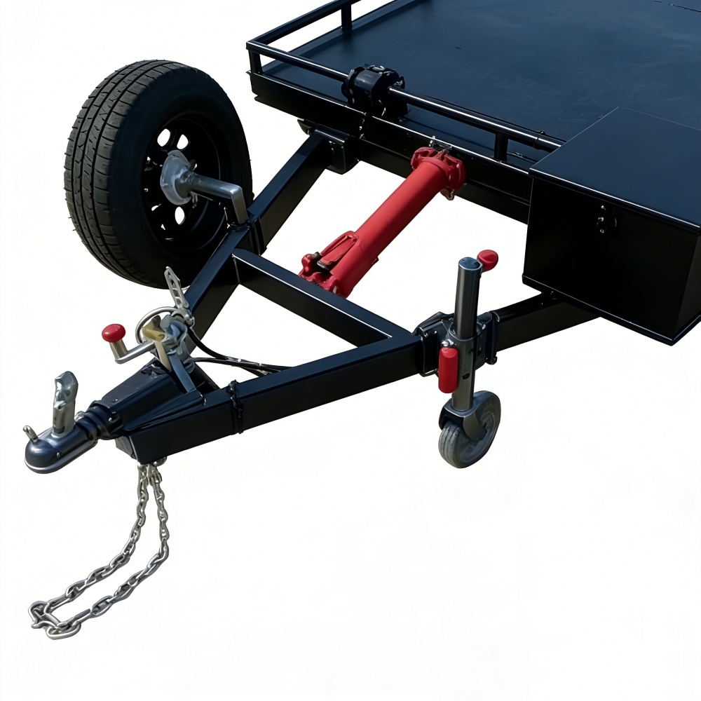مقطورة نقل سيارات فولاذية شديد - مراجعة Heavy Equipment Haulers وسعره