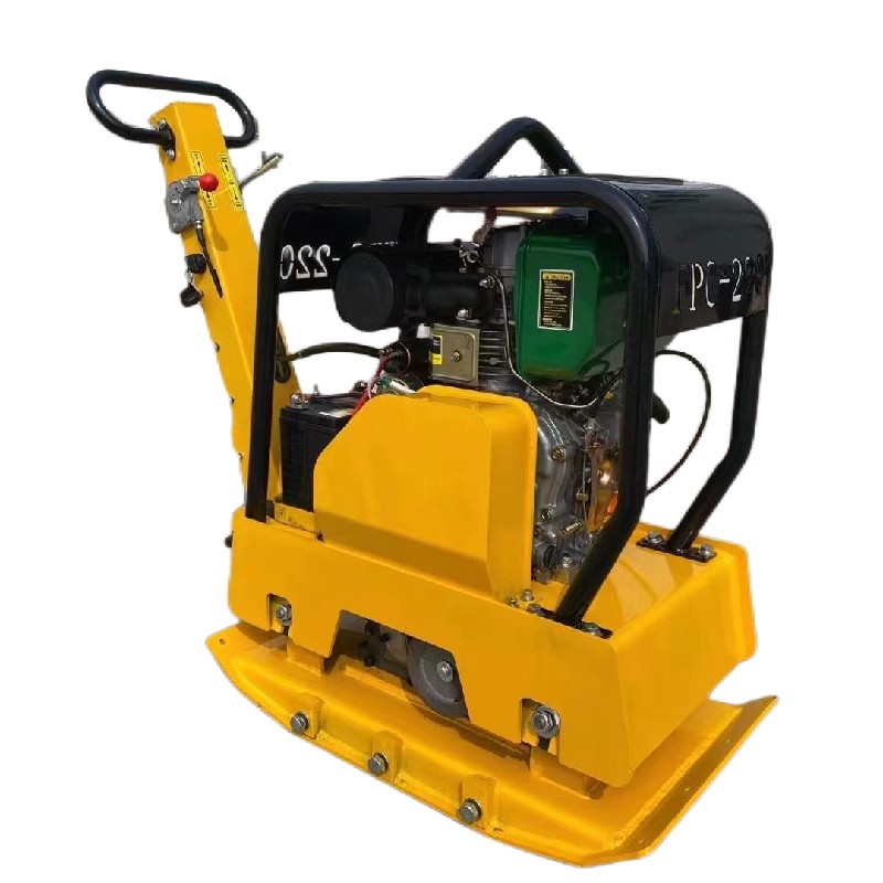 آلة ضاغطة لوحة الهزاز مقبض لوح - مراجعة Plate Compactor Vibrator وسعره