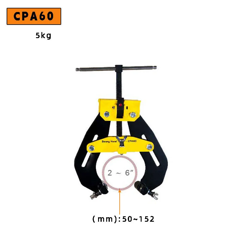 CPA60 جهاز تثبيت الأنابيب شديد - مراجعة Pipe Threading Machine وسعره
