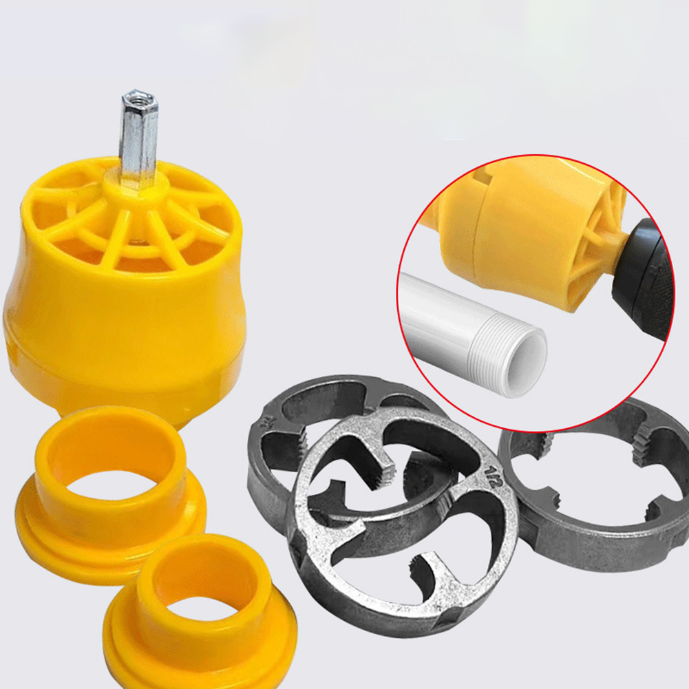 مجموعة خيط الأنابيب البلاستيكي - مراجعة Pipe Threading Machine وسعره