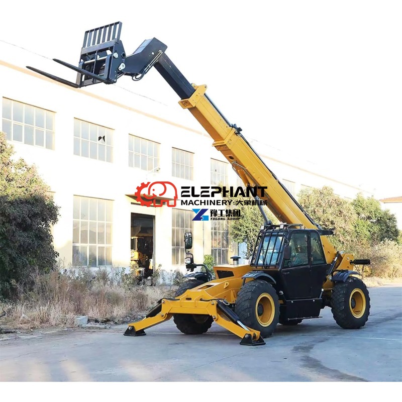 رافعة تلسكوبية بحمولة 4 طن وار - مراجعة Telescopic Handler Boom وسعره