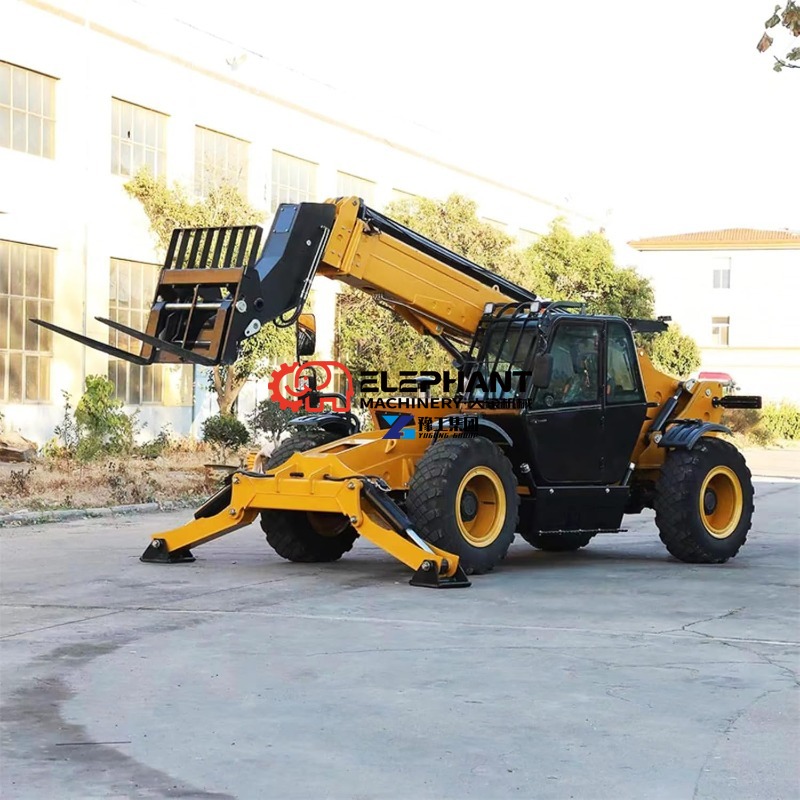 رافعة تلسكوبية بحمولة 4 طن وار - مراجعة Telescopic Handler Boom وسعره